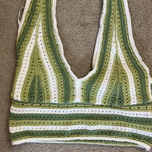 Knitted Halter Top - Picture 3 of 5